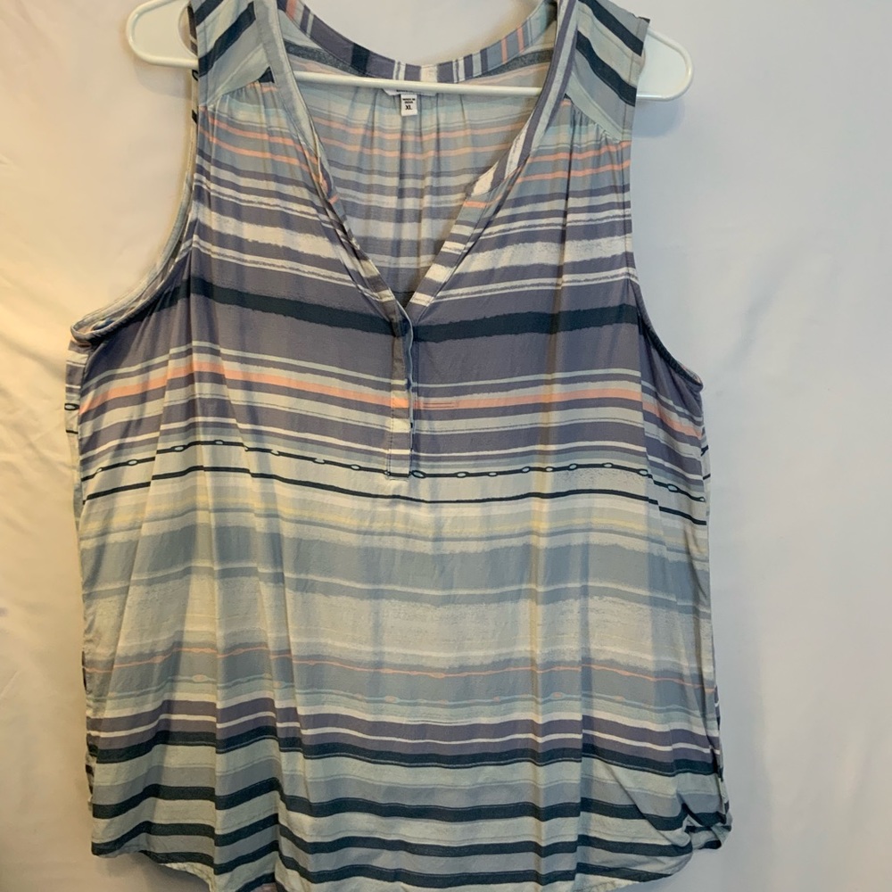 Sleeveless summer top